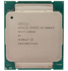 Процессор Intel Xeon E5 2666v3 [LGA 2011v3, 10 x 3.5 ГГц, L3 - 25 МБ, 2 x DDR3-1866 МГц, DDR4-2133 МГц, TDP 135 W]