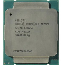 Процессор Intel Xeon E5 2670v3 [LGA 2011v3, 12 x 3.1 ГГц, L3 - 30 МБ, 2 x DDR4-2133 МГц, TDP 120 W]