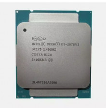 Процессор Intel Xeon E5 2676v3 [LGA 2011v3, 12 x 3.0 ГГц, L3 - 30 МБ, 4 x DDR3 - 2133, DDR4-2133 МГц, TDP 120 W]