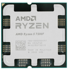 Процессор AMD Ryzen 5 7500F [AM5, 6 x 3.7 ГГц, L2 - 6 МБ, L3 - 32 МБ, 2 х DDR5-5200 МГц, TDP 65 Вт]